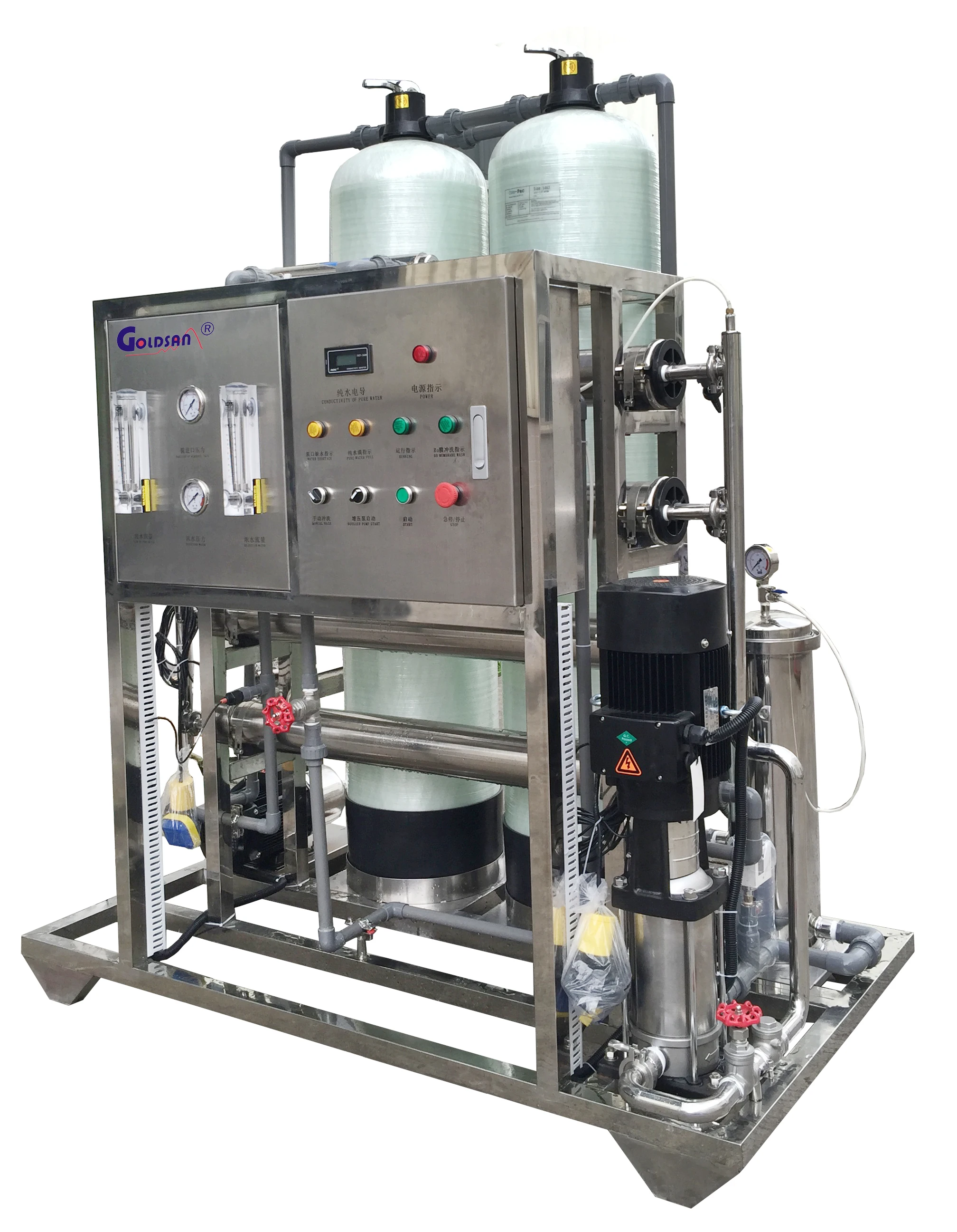 RO Water Treatment Equipment, Safe/Reliable Electrical System, Can Make Pure Water