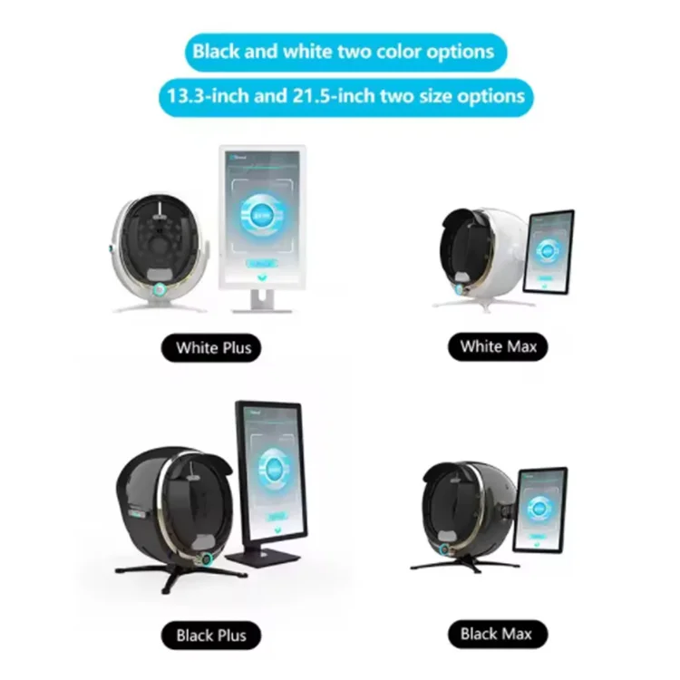 2024 Portable Scanner 3D Skin Analyzer Machine Inteligencia Artificial Facial Analyser Magic Mirror Skin Analysis Machine