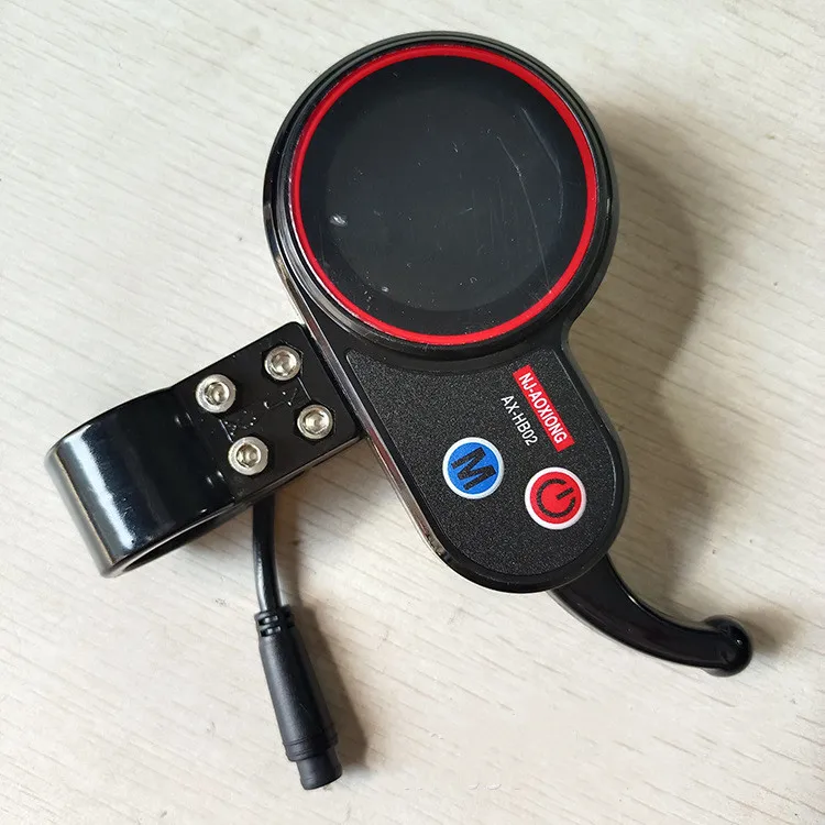 NJ-AOXIONG  Throttle Speedometer  Controller LCD Display Panel Thumb Throttle Electric Scooter