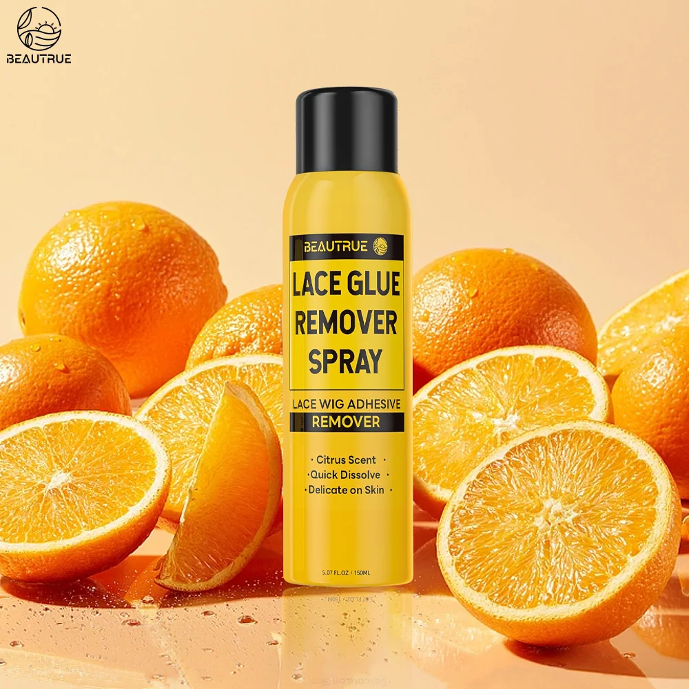Custom 250mL 150mL 100mL 80mL Waterproof Lace Wig Glue Remover Spray for Adhesive Holding Aerosol Melt