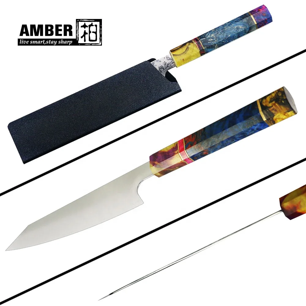 Японский нож шеф-повара, кухонные предметы из дамасской стали для нарезки, домашний декор, 67 уровней