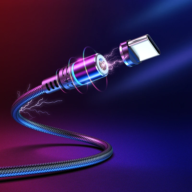  Магнитный кабель usb типа c магнитный для передачи данных