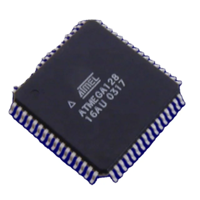 ATMEGA128-16AU TQFP64 микроконтроллер с байт в системы программируемый