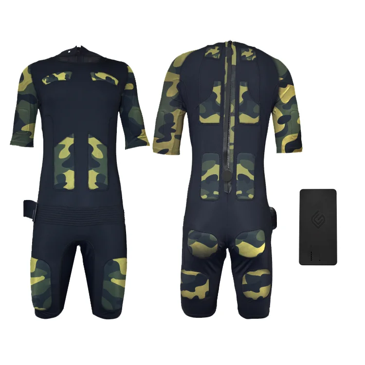 Newest ems training suit wireless electric stimulation beauty device for fitness