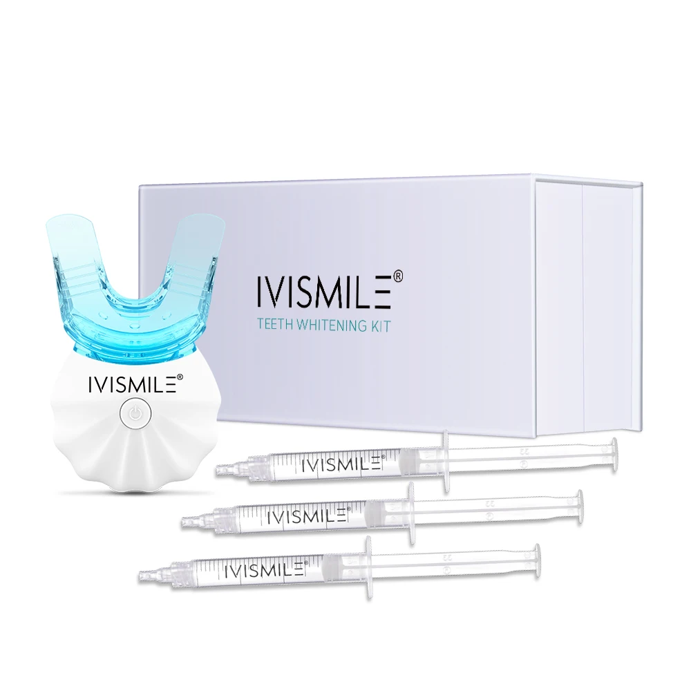 IVISMILE CPSR CE Approved Dental Bleaching Gel Peroxide Free PAP Whitening Kit