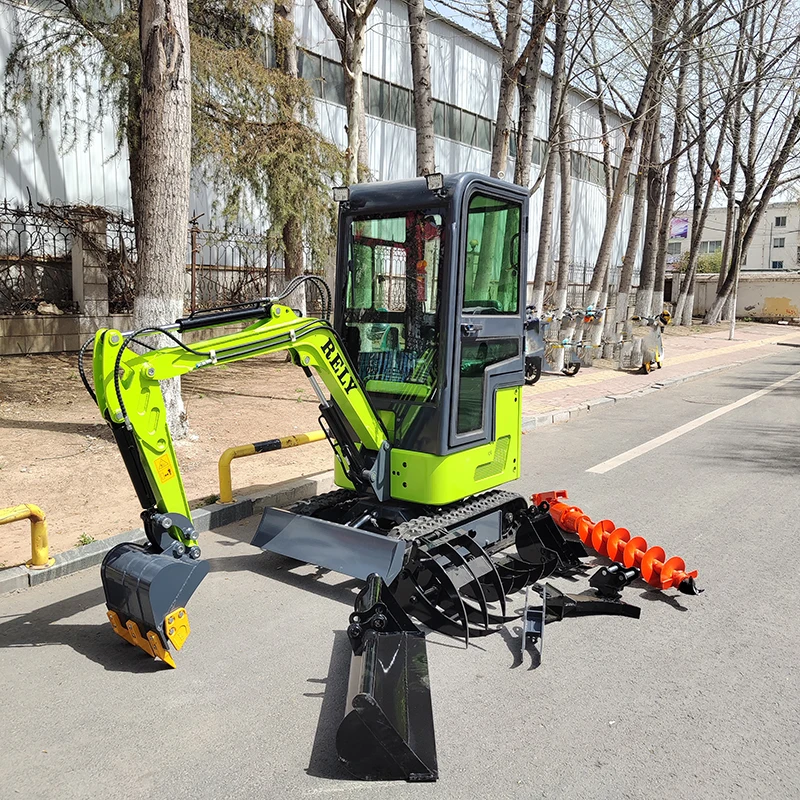 13 5 HP B & S газовый двигатель Гидравлический компактный экскаватор 1 тонный мини-экскаватор с дешевой ценой садовая машина