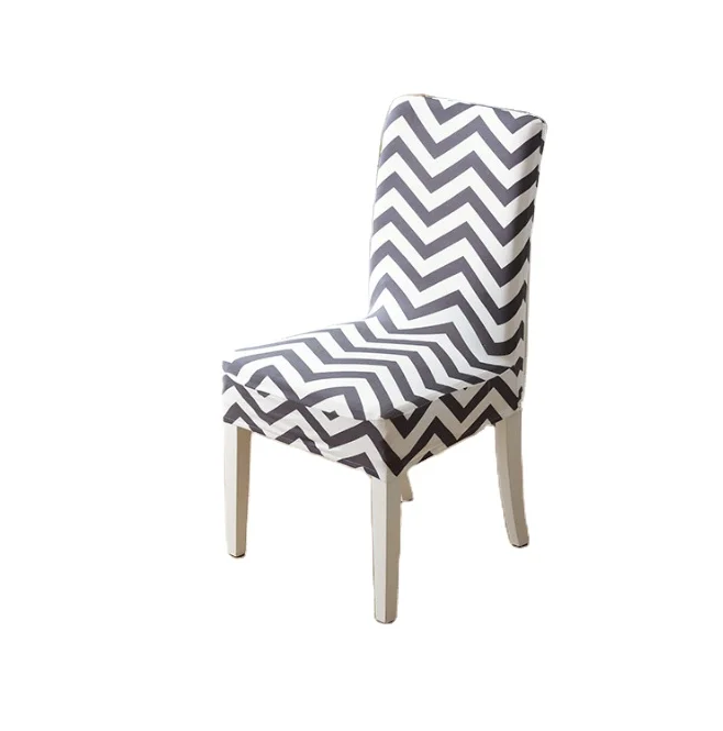 High Quality Cheap Chair Covers Printing Stretch Chair Covers Polyester Spandex Elastic Fabric Slipcover Dining Room Chair Cover