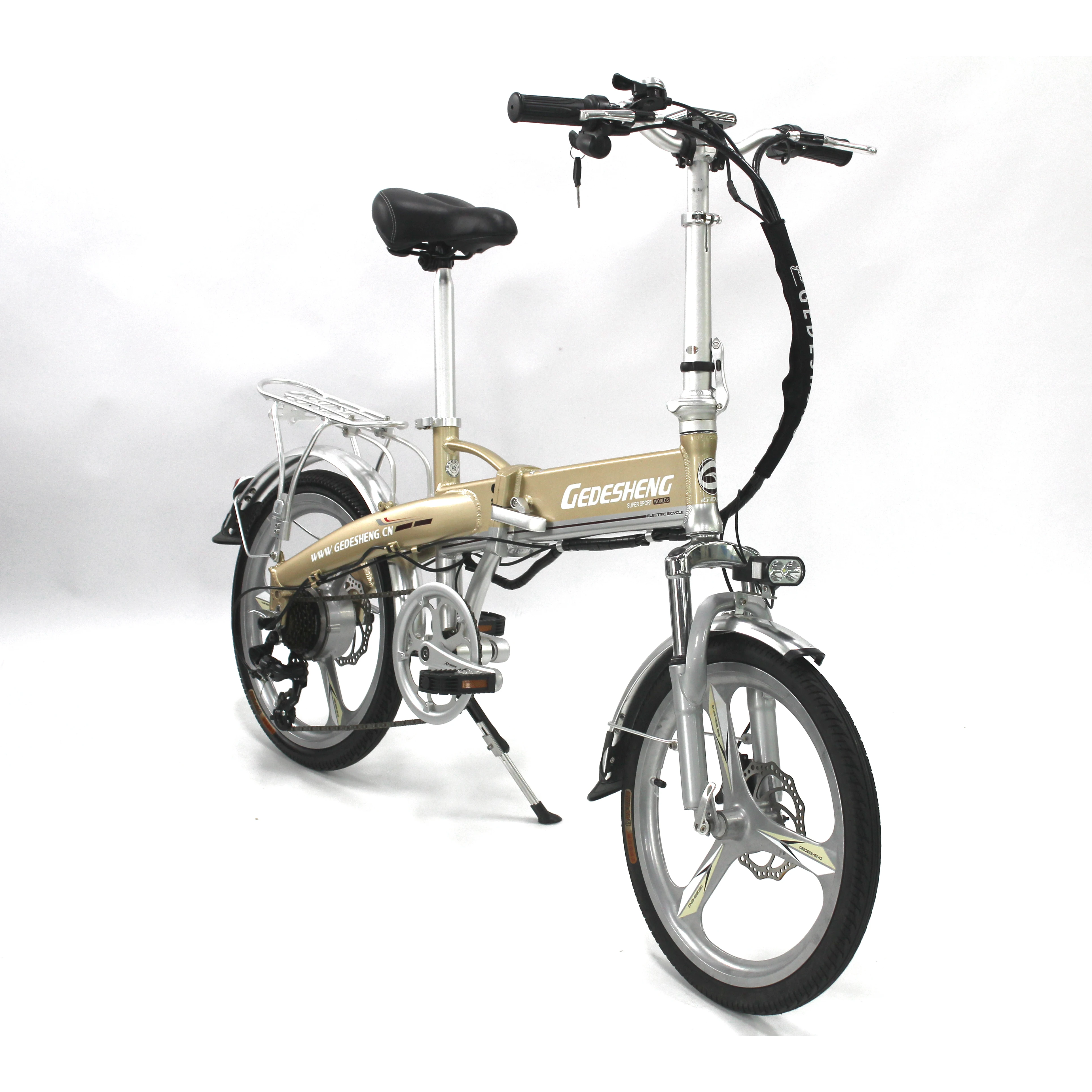 Folding ebike 20 inch high power foldable electric bike e-bike 48V 300W tyre folding ebike