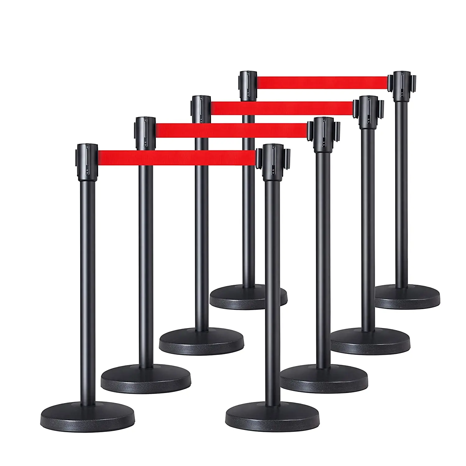 Road Safety Concert Crowd Control Retractable Belt Barriers