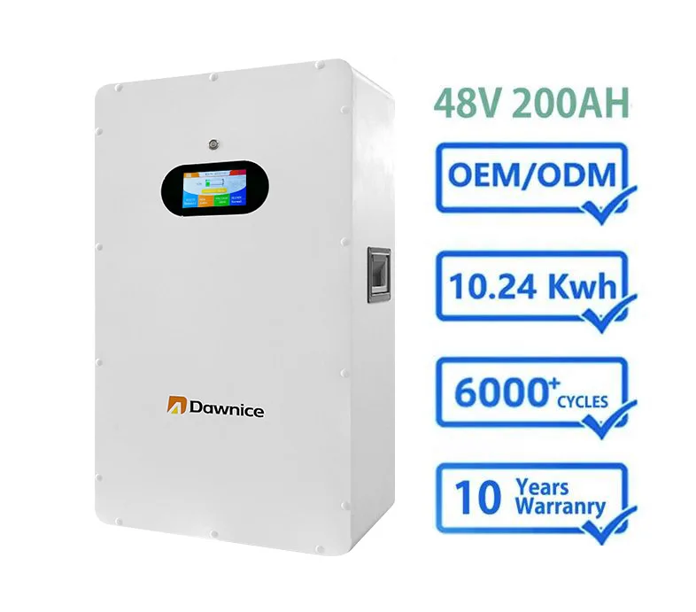 Литий-ионный Аккумулятор lifepo4 lion lfp Dawnice 48 В 100 А/ч 200 для хранения солнечной энергии