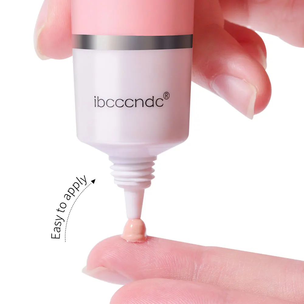 Hot Sale ibcccndc Makeup Face Base Cream Invisible Pore Brightening Waterproof Pink Primer