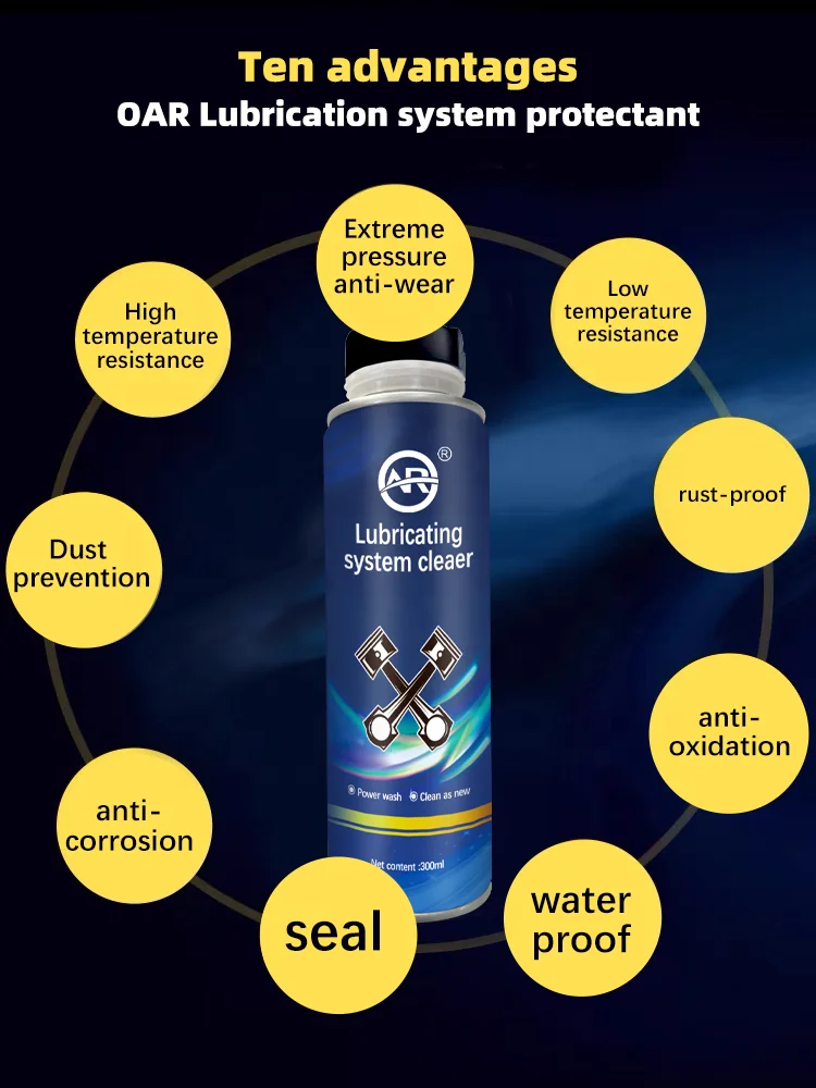 Hot Selling Strong Stain Removal Engine Lubricating System Cleaner 300Ml Best Selling Fuel System Cleaner