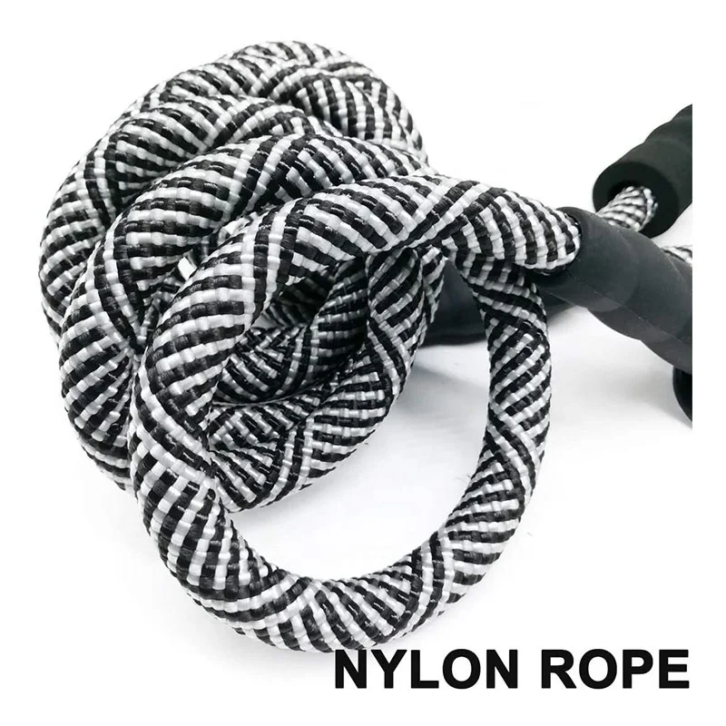 High Quality Multi Color Braided Rope Leash Dog Nylon Dog Leash Rope Puppy Dog Leash Pad Handl