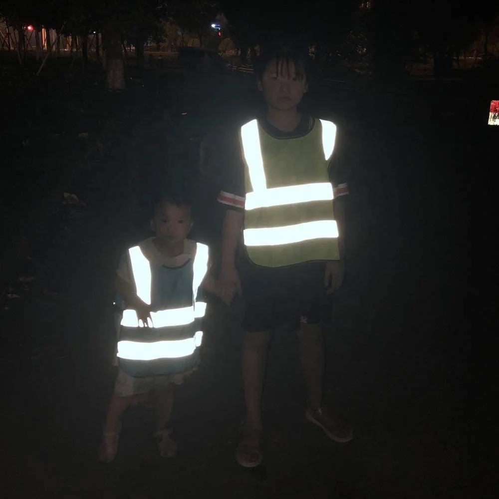 Factory Price Custom High Visibility School Children Kid Hi Vis Reflective Safety Vest