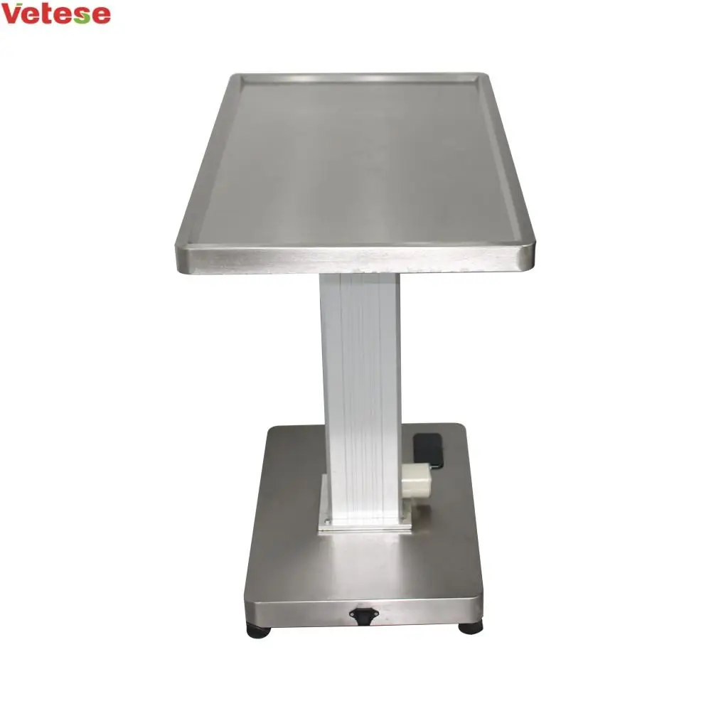 veterinary pet cleaning examination table with built in scale