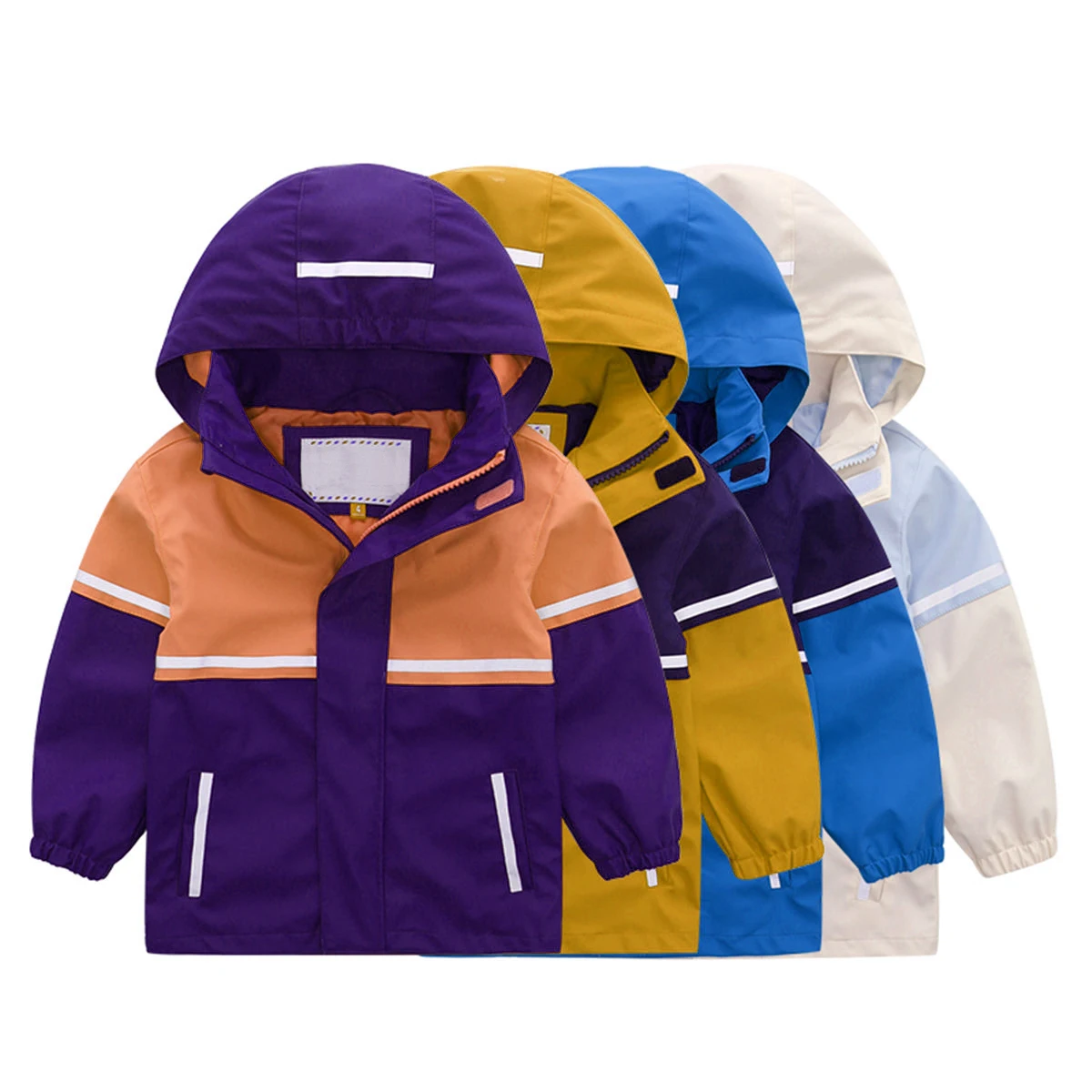 Kids raincoat waterproof windproof custom cute teenage shop  Reusable trench child girls rain coat raincoat for kids