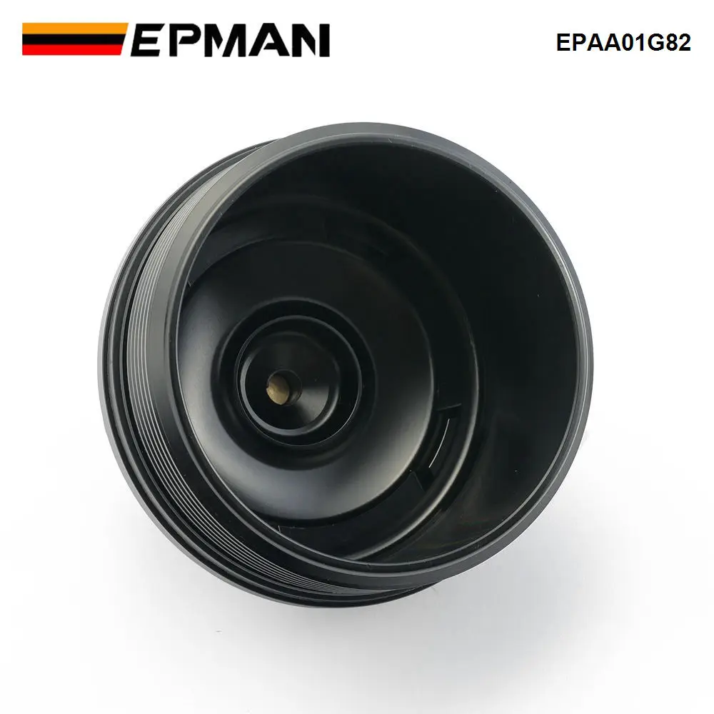 EPMAN Billet Aluminum Oil Filter Cover Cap For Ford 6.0L Diesel F250 F350 F450 F550 03-07 Oil Filter EPAA01G82