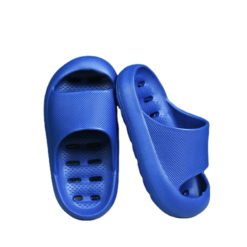 Popular Wholesale Retail Resale Unisex Bathing Sandals Children Home Hotel Hollow Leaky  Kids Bathroom slippers