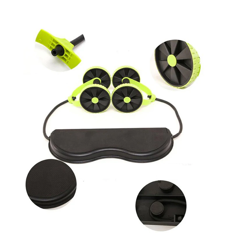 Supro abdominal exercise wheel ab neoprene roller for exercise with bands