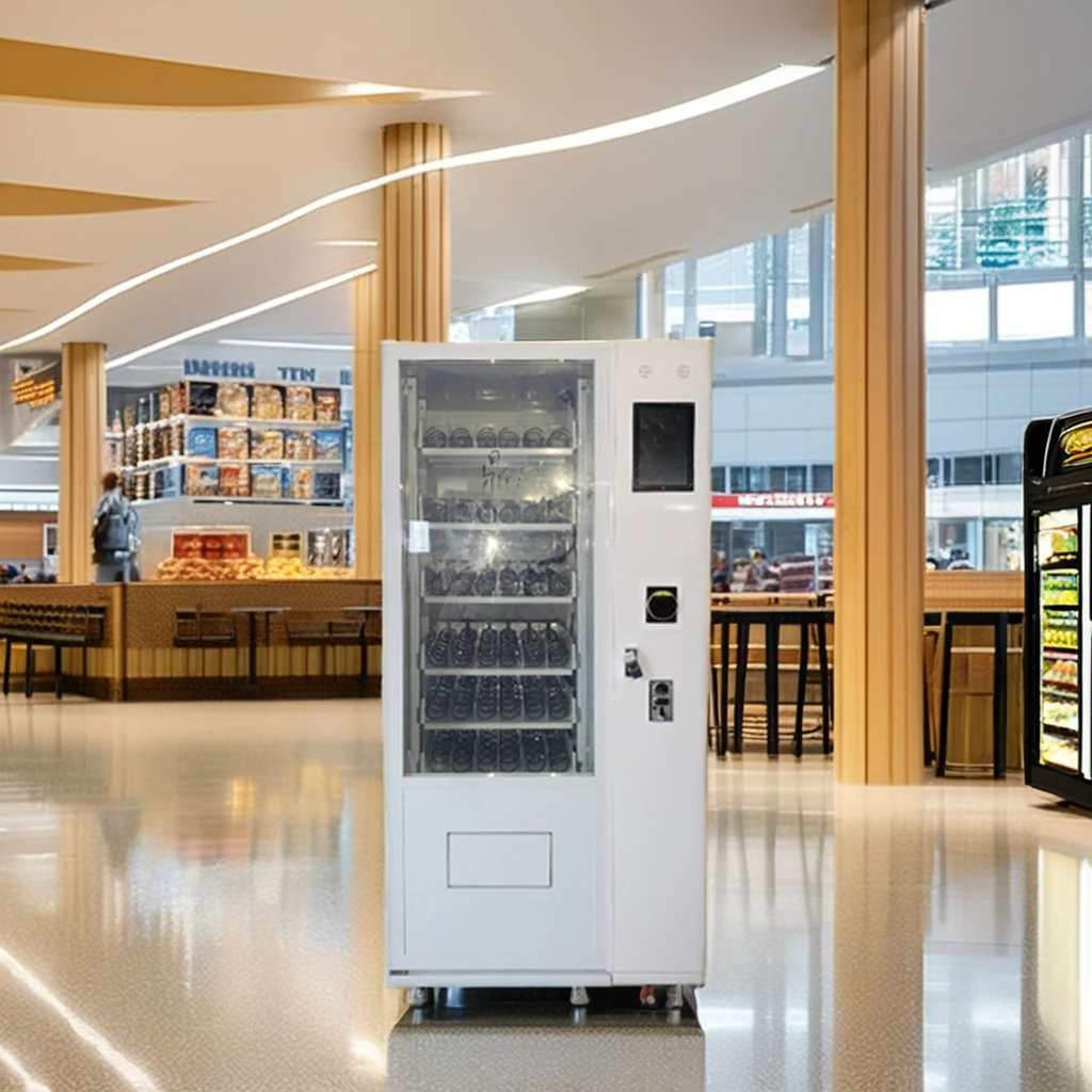 Распродажа умный автомат с напитками и небольшим сенсорным экраном холодильник безналичная оплата