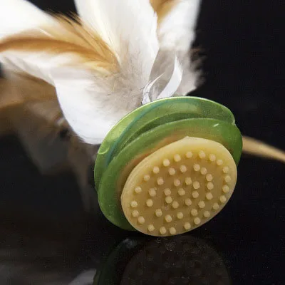 Kick Shuttlecock Chinese Jianzi Colorful Feather Foot Kick Hand Wheel Fancy Feather Shuttlecock Fitness Entertainment