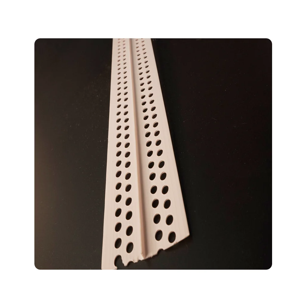 PVC Drywall Joint Beads Plastic External Angle Plaster Gypsum Trim Bead Tooling Profile 25m Rect 32 for Concrete Plastic