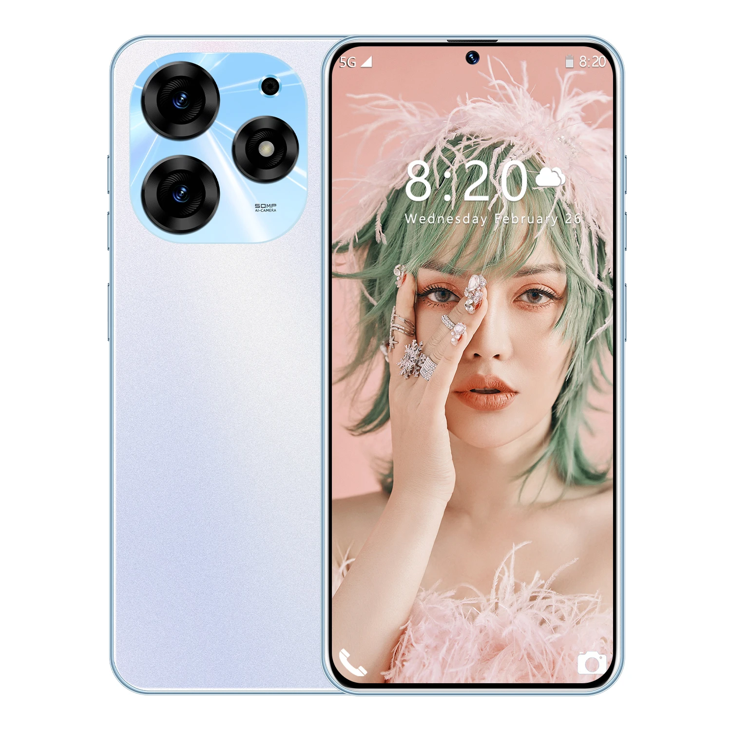 new Original phone spark20 Pro Smartphones 16GB+1TB spark20 pro 5G LET Cellphone Large battery unlocked Dual SIM Android phone