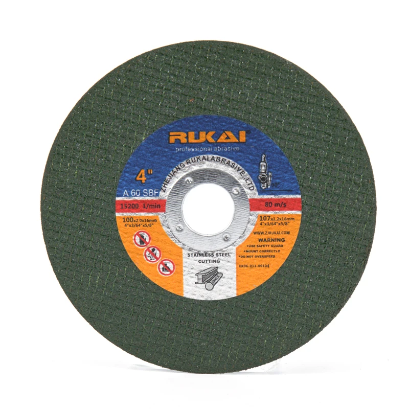RUKAI cutting disc metal price grinding abrasive wheel Material OEM