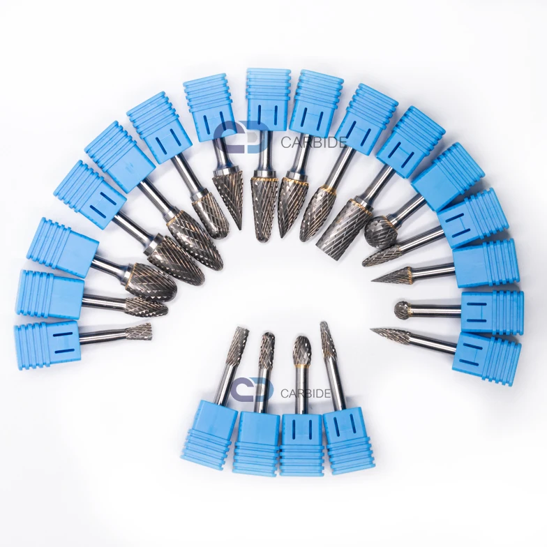 Factory Wholesaler 6mm 8mm 10mm SA SB SC SD SE SF SH Tungsten Carbide Rotary Burr Tool Tungsten Carbide Burr Rotary File