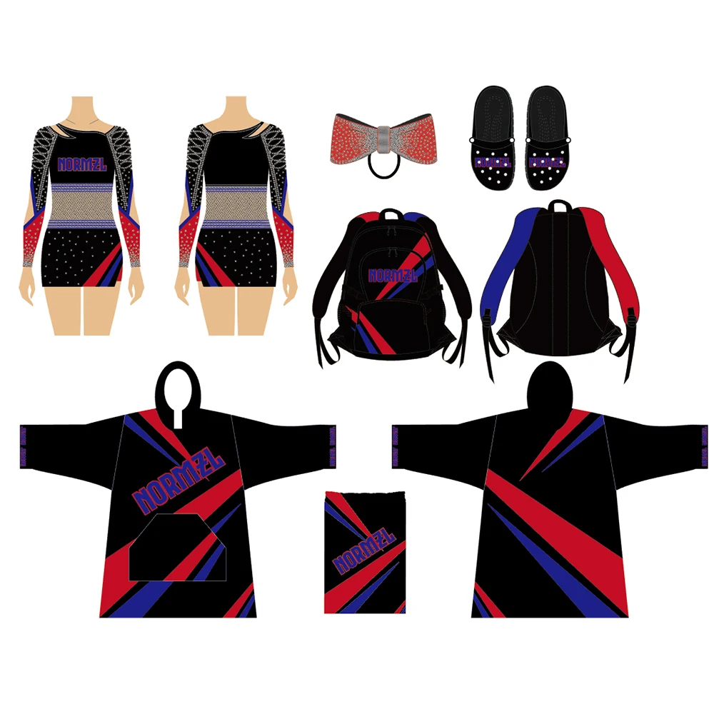 cheerleader backpack cheer practice wear gymnastic leotard youth competition cheerleading dance uniform kids cheer uniforms