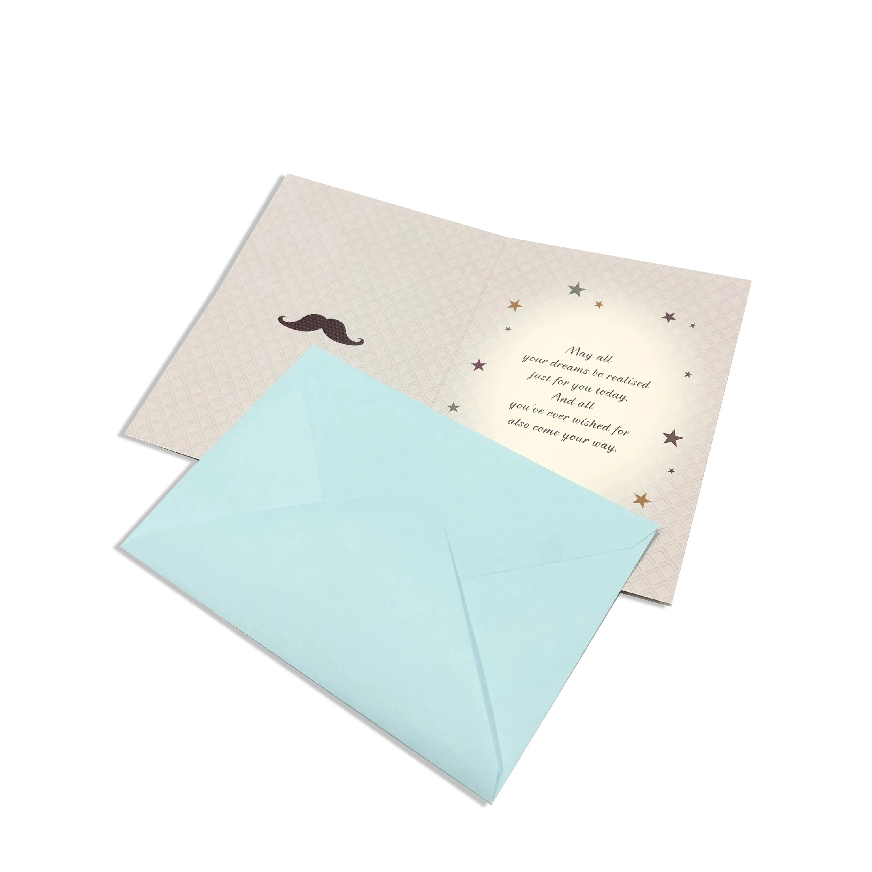 Handmade greeting card birthday design custom printing birthday cards for men