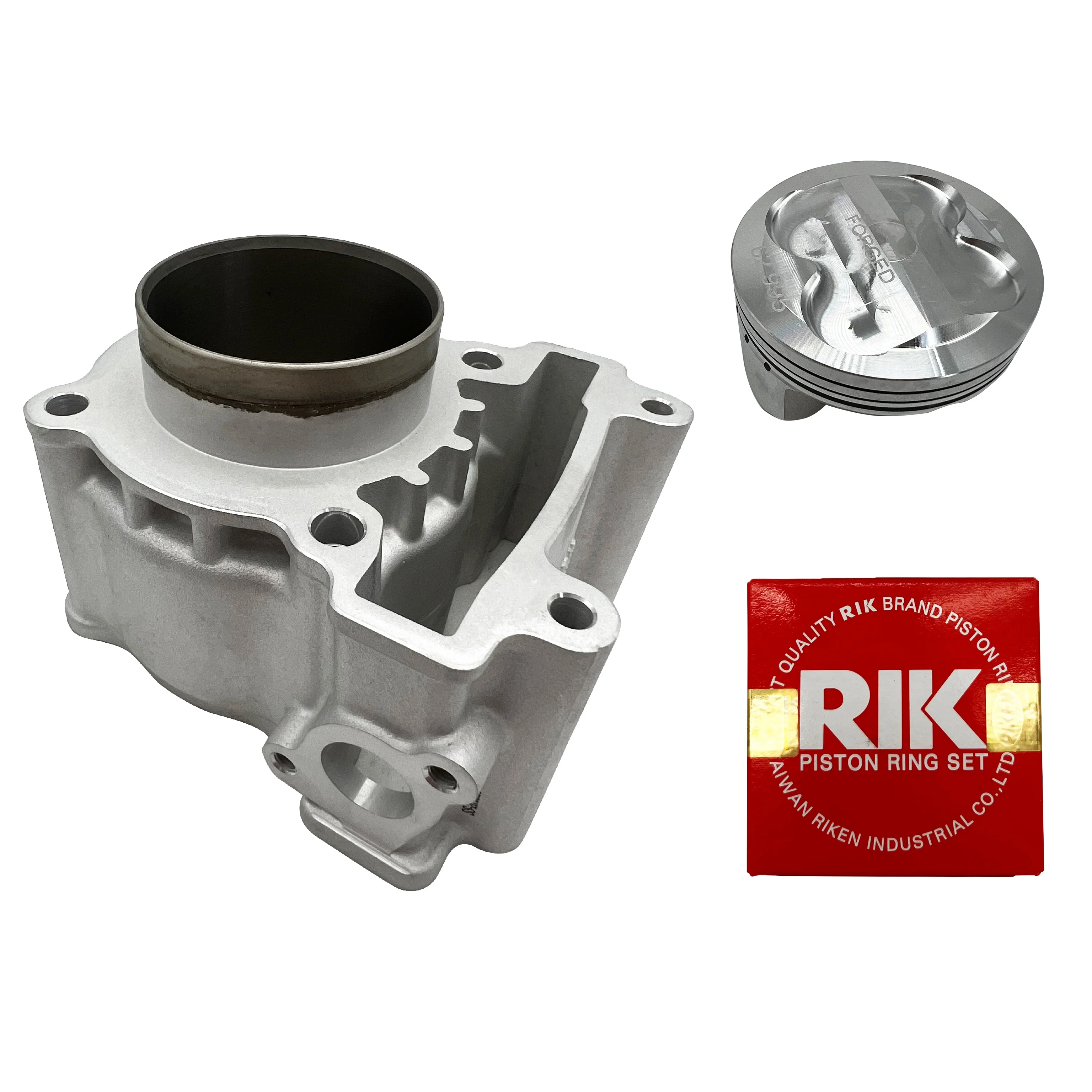 Motorcycle Engine Parts Ceramic cylinder block with Forged piston with RIK ring for LC135 Jupiter mx motorcycle racing
