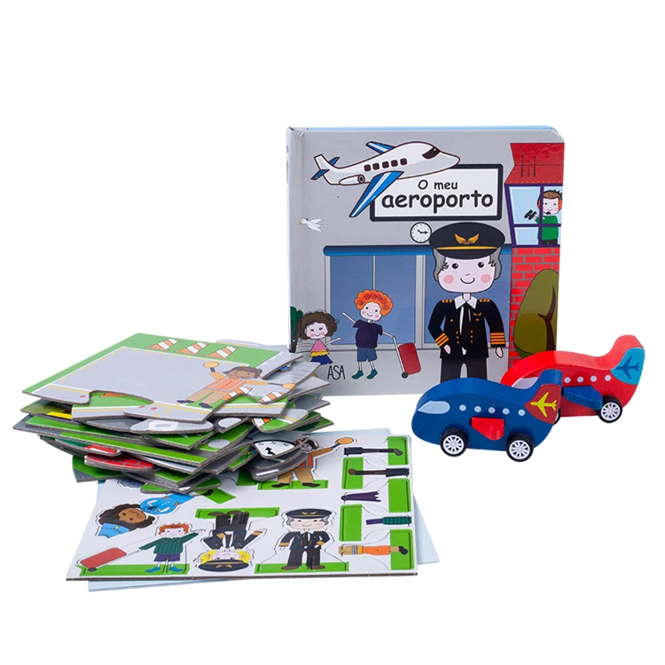 Деревянная игрушка-пазл для детей детская игра лучшего качества 3D головоломки игровая коробка обучения