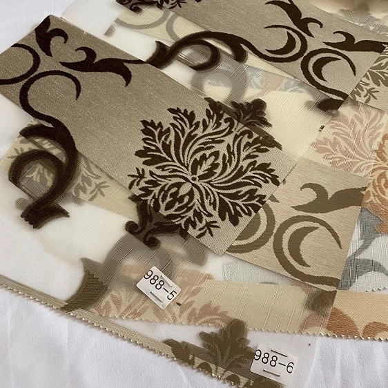 Turkish Indoor Decorated Dual Sheer Window Zebra Roller Shade Blinds For Living Room   jalousie windows