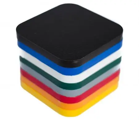 different colors and sizes Polyethylene engineering plastic sheet UHMWPE