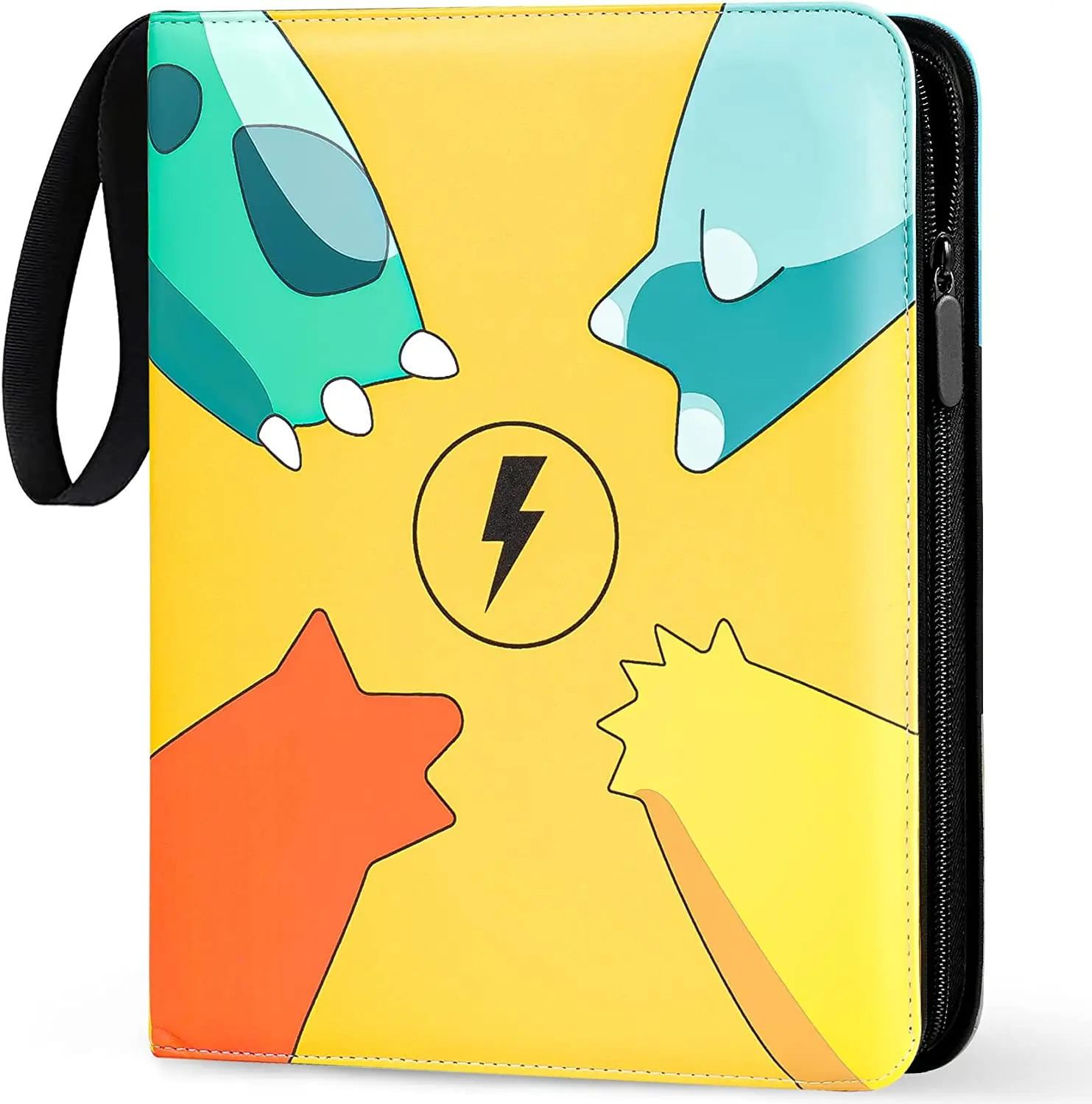 9-Pocket Card Binder Holder For Kids Carrying Case Binder Waterproof Collector Playing Cards Card Collector Sleeves