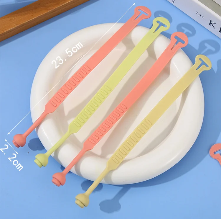 Household Bathroom Stool Lid Remover Adjustable  Anti Dirt Cushion Circle Silicone Toilet Seat Lid Handle