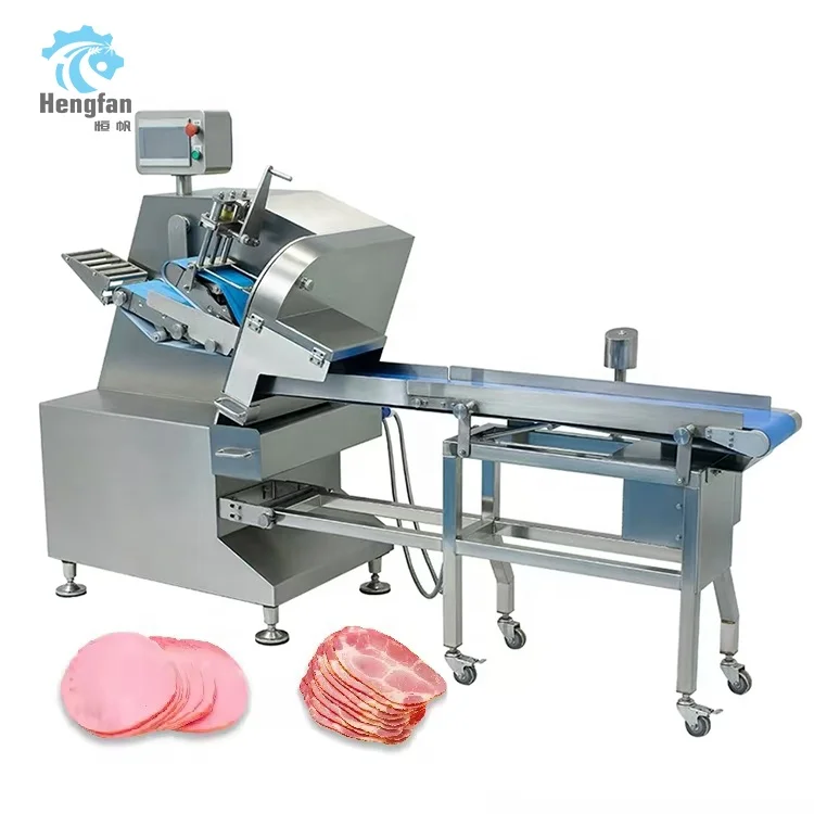 Industrial Electric Cheese Slicer & Beef Cutter Stainless Steel Machine for Fresh Meat Ham & Cheese Slicing