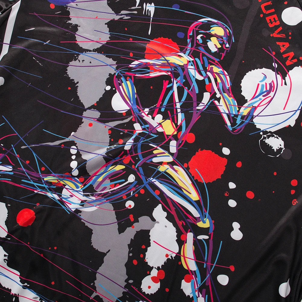 Downhill Mountain Bike Clothes Racing Clothing DH MTB Shirts Long Sleeve Cycling Jersey BMX Motocross T Shirt Men