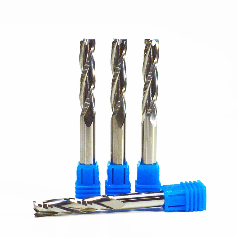 
China Manufacturer 6mm 3 flute Solid Carbide Cutting Tool Milling Cutter Tools CNC End Mill 