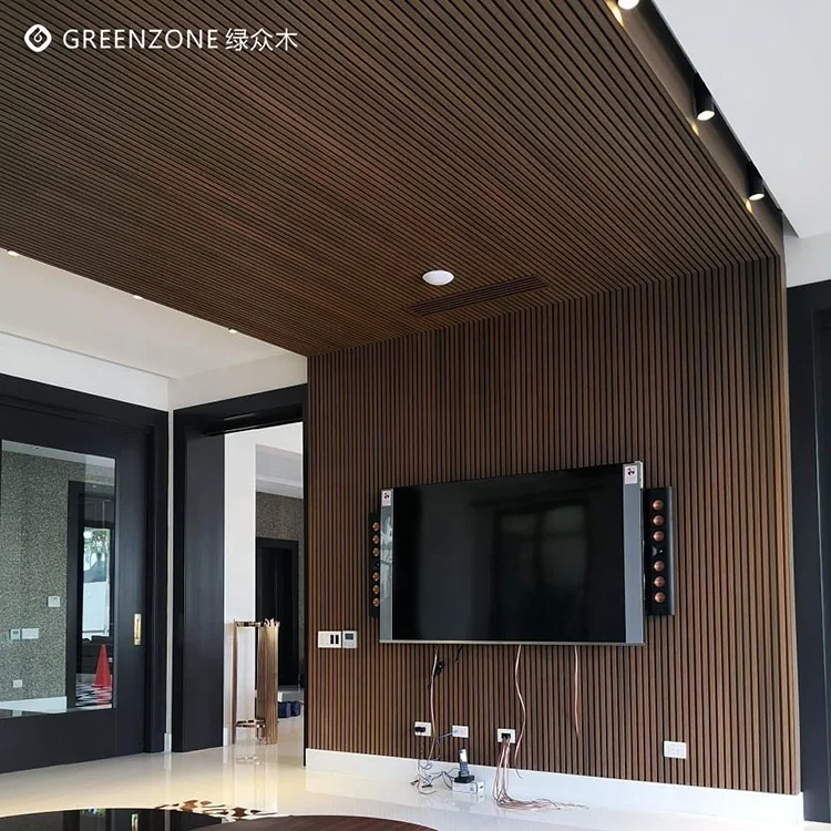 New Product Promotion Iso Outdoor Wpc Wood Plastic Wall Cladding Facade