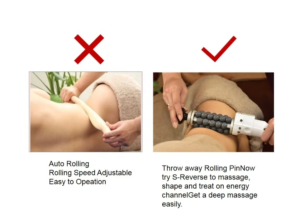 Body Contouring Machine Lymphatic Drainage Vacuum Shape Therapy Machine Cellulite Reduction / Inner Ball Roller