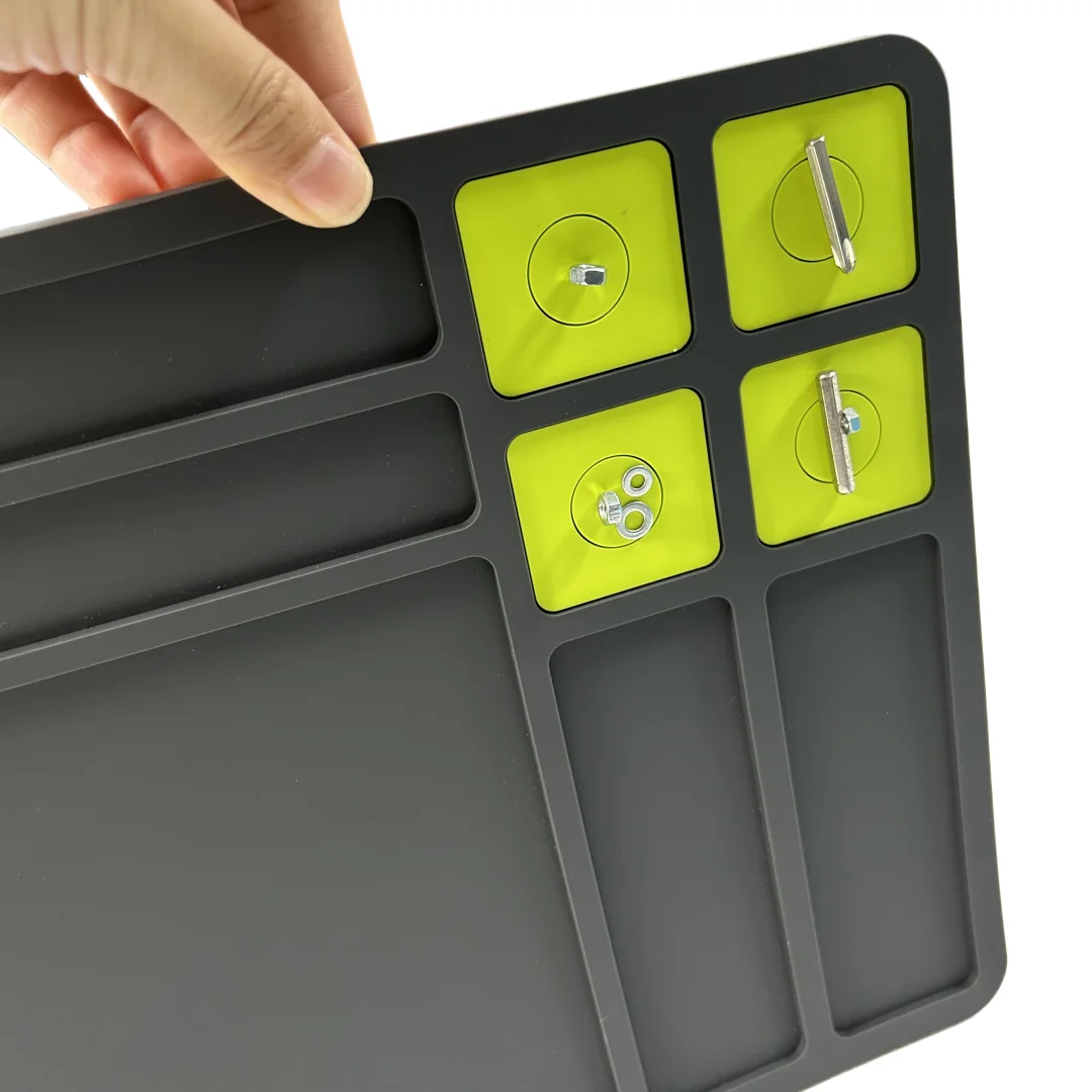 Wholesale New Design Anti-slip Magnetic Silicone Maintenance Platform Gun Repair Cleaning Mat