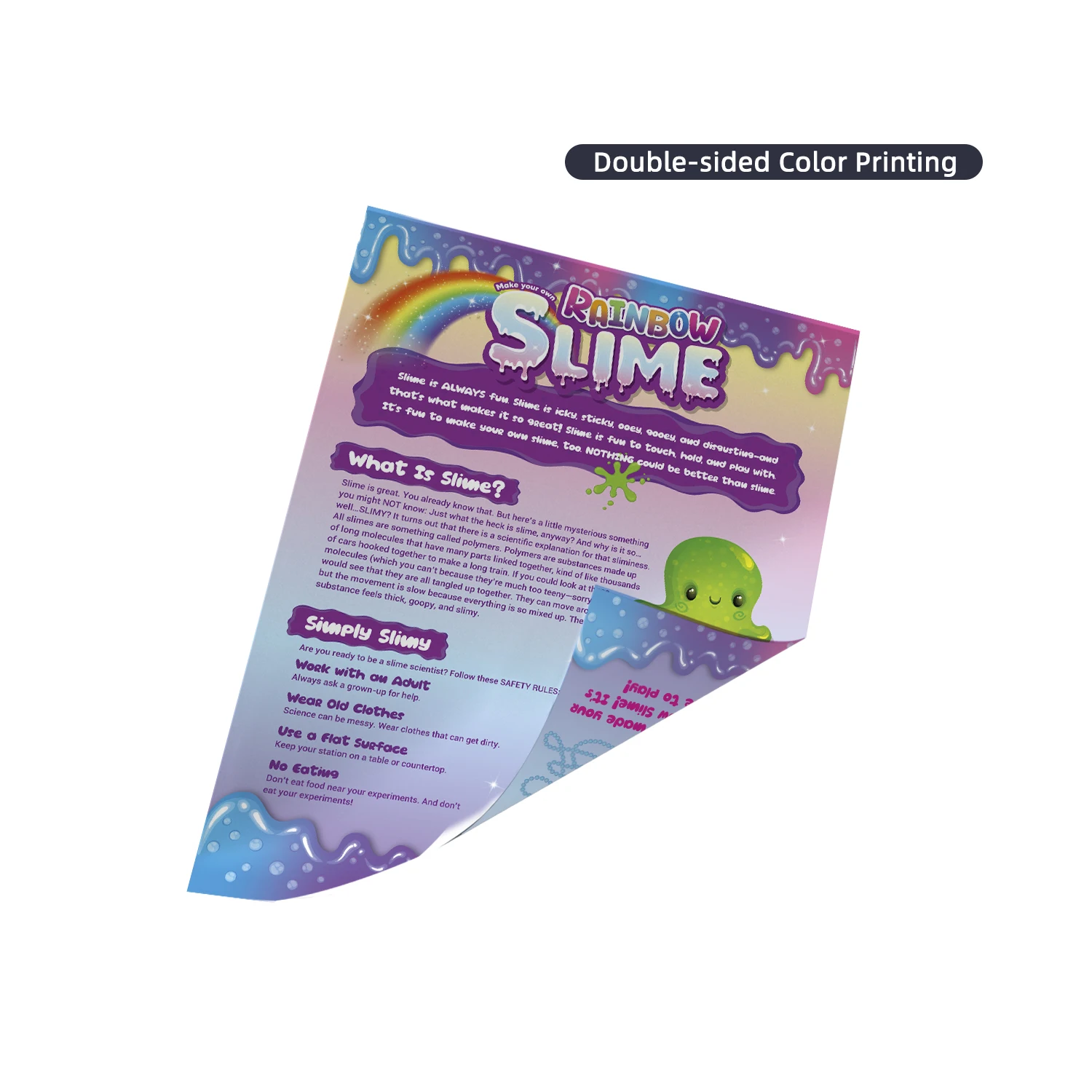 Non-toxic Eco Friendly Playdough Slime Kid Toys For Making Your Own Rainbowbarrel Slime Funny DIY Slime