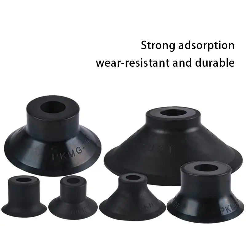 silicone rubber suckers rubber Robot industry PKMG-30 40 50 parallel pneumatic vacuum suction cup