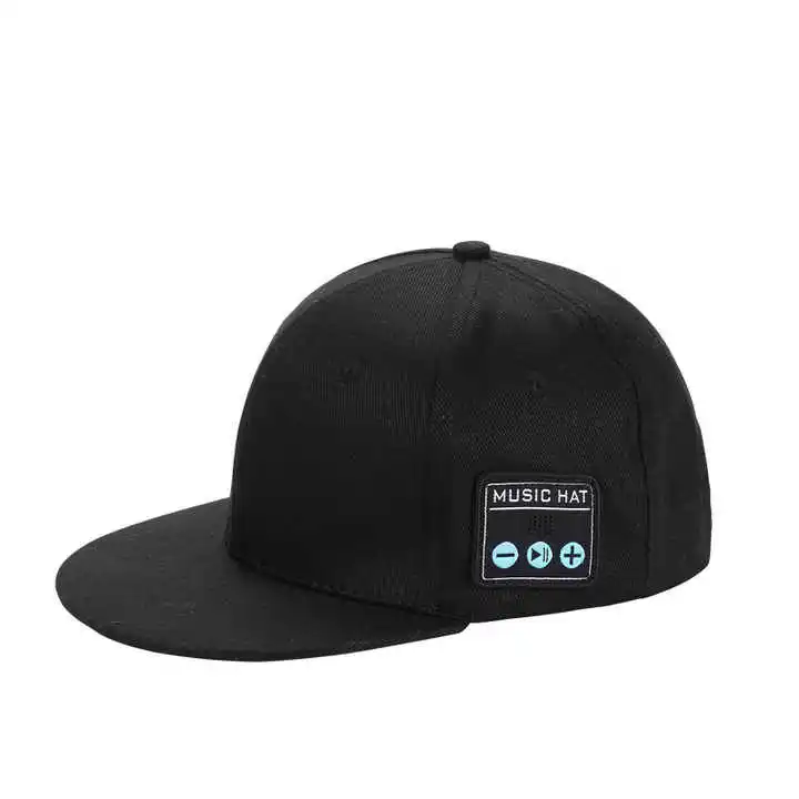 BT 5.4 Dual Speaker outdoor sports Music caps dropshipping Hot Sell Unisex Collection Sports Hat USB Charge Wireless audio hat