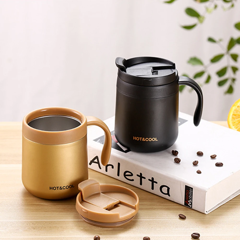 Customized Logo 350ml 500ml 12oz 16oz Stainless Steel Coffee Mug Vacuum Cup Insulated Thermos Flask Bottle