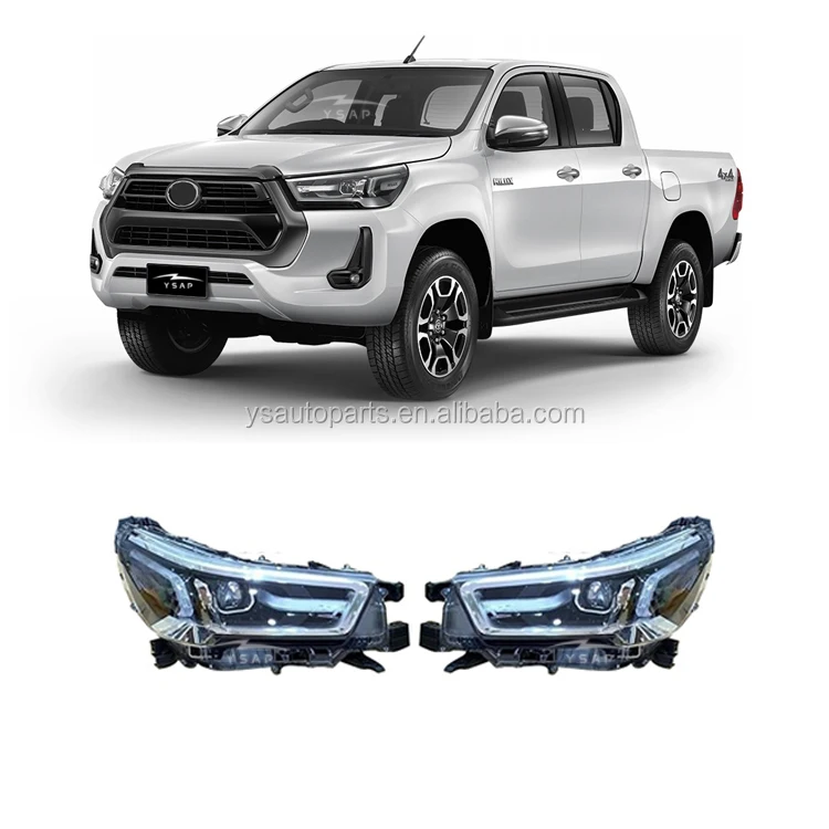 Новый дизайн, светодиодная фара головного света для Hilux Revo Rocco 2021