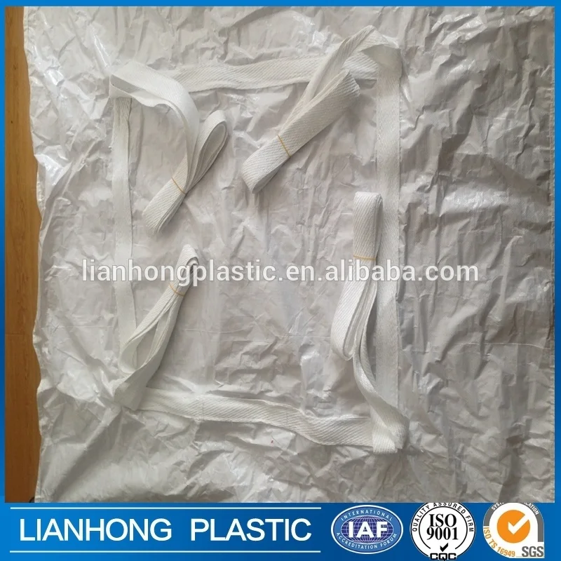 China bulk bag Factory Price FIBC PP Jumbo 1000 kg big bag back bag 500 kg  bulk duffle bag For packing stone,sugar,cement,sand