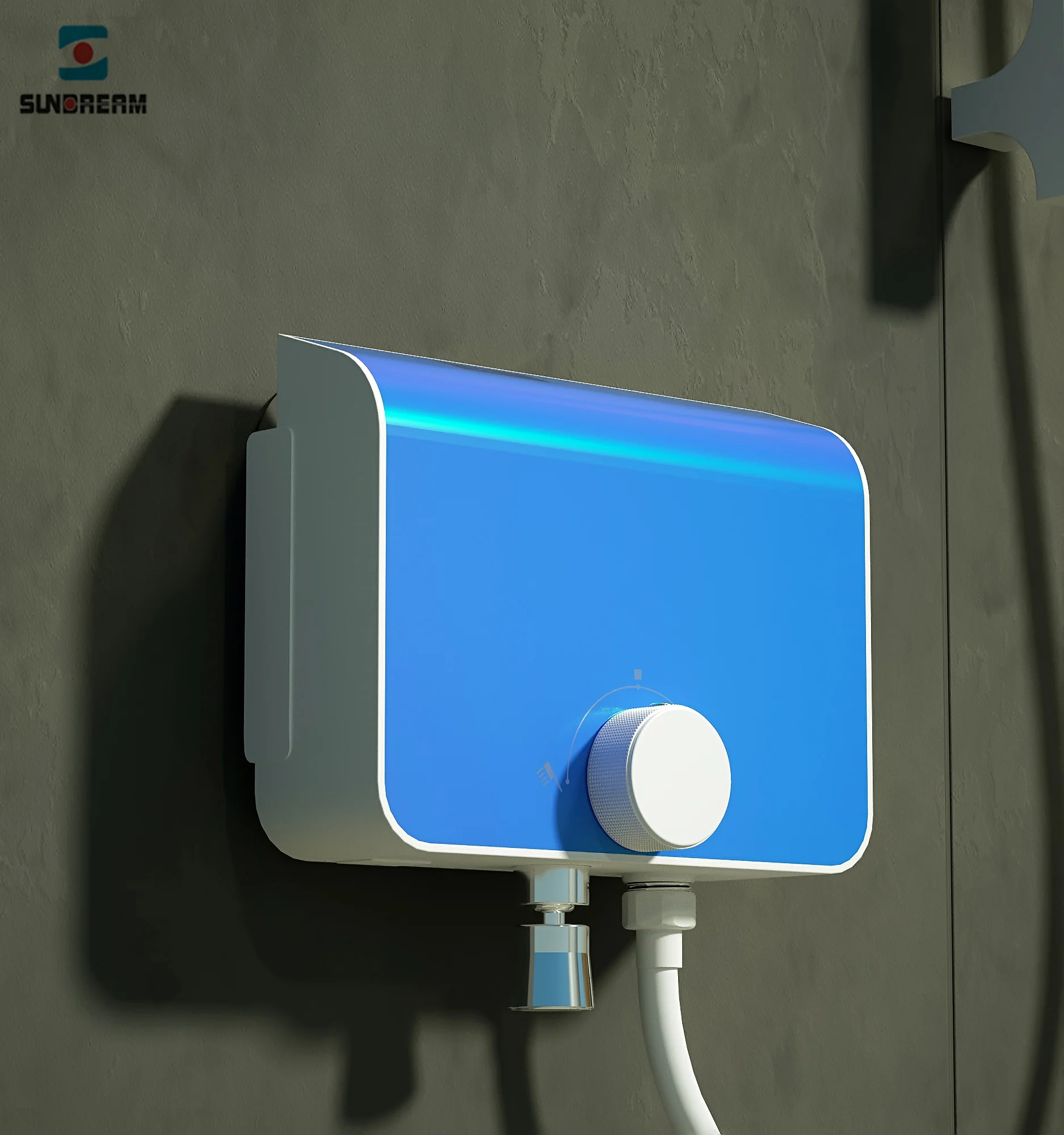 SUNDREAM smart brass rain shower set luxury bathroom faucets rain shower set with head shower